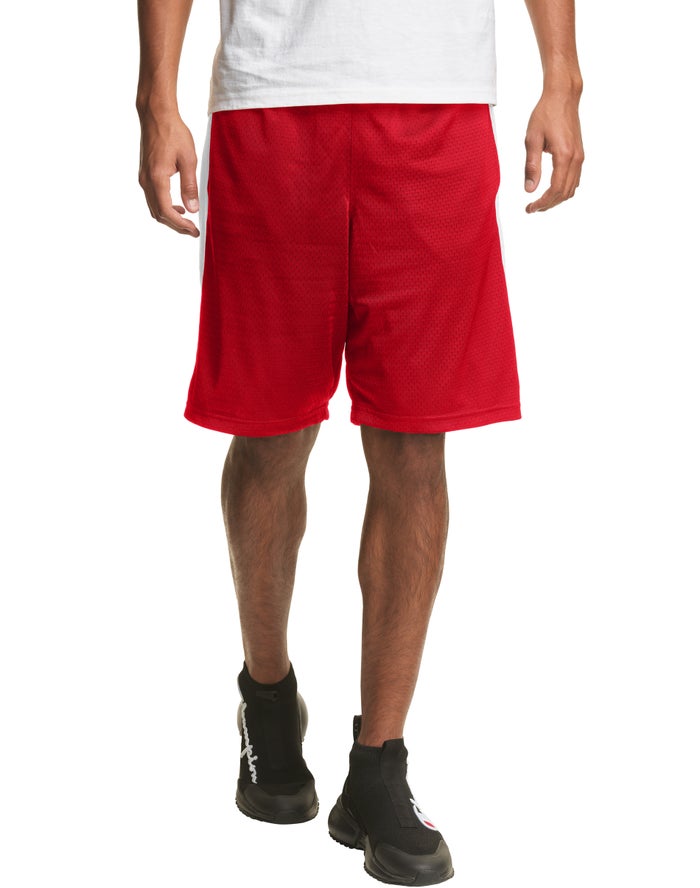 Champion Mesh Basketball Korte Broek Heren - Rood - Belgie 9560IPMLV